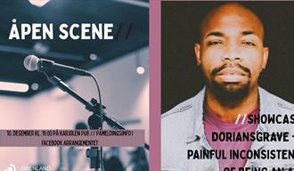 plakat til "Åpen scene"