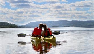 Padling på Telemarkskanalen