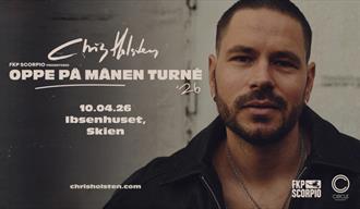 plakat til "Oppe på Månen Turné"