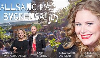 plakat til "Allsang på bygrensa"