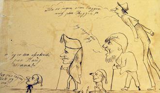 Th. Kittelsens tegninger og kunst fra Haugstranda i Kragerø