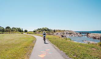 Kyststien i Bamble mellom Langesund og Rognstranda