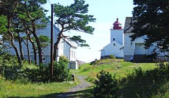 Langøytangen fyr i Langesund