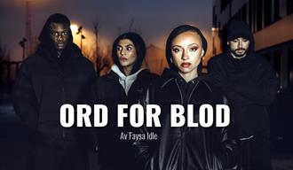 plakat til "Ord for blod"