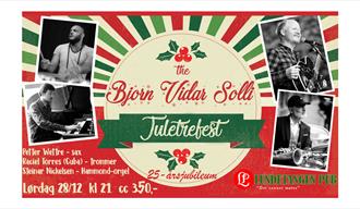 plakat til "The Bjørn Vidar Solli Juletrefest 2024"