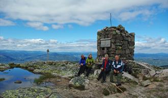 people at the top of Roan