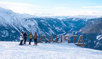 Gausta skisenter i Rjukan