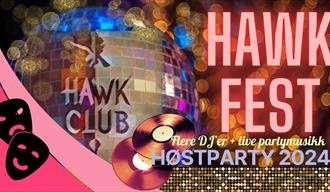 plakat til "Hawk fest"