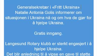 Åpent møte om Ukraina