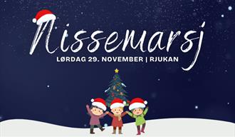 Nissemarsj på Rjukan