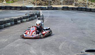 Gokart kjøring på banen