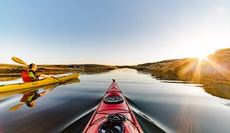 Paddling in Kragerø