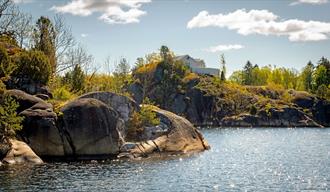 The Geopark, the coast in Porsgrunn