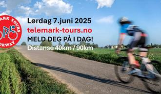 plakat "Telemark Tours"