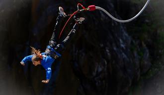 Norway's toughest bungee jump