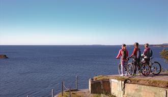 Skjærgårdsruta, sykkeltur til Kragerø fra Langesund, med avstikker til Tangen Fort