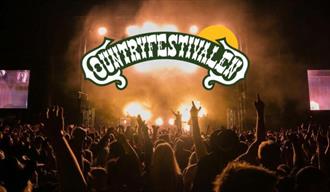 plakat til "Countryfestivalen"