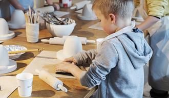 Leire-workshop for barn