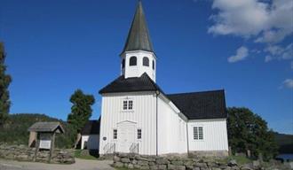 Drangedal kirke, inngangsparti