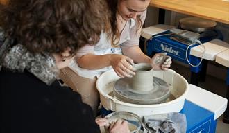 Workshop med Sonja på Porselensmuseet