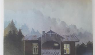 maleri av et hus