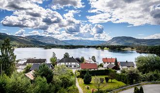 overview over lake Nisser at Vrådal