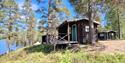 cabin at Telemark Camping & Inn by a water