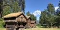 Kviteseid bygdetun med loft og bur, Vest-Telemark museum.