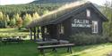 The gallery at the "Sølvsmedtunet" Silversmith yard in Vrådal