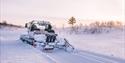 løypemaskin på Vågslid i telemark