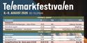 plakat til "Telemarkfestivalen 2026"