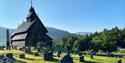 Eidsborg stave church, Vest-Telemark museum.