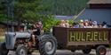 traktorkjøring på Hulfjell familiepark