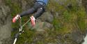 Bungee jumping at Rjukan is said to be the thoughest in Norway.