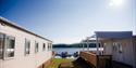 cabins with a view of lake Norsjø