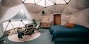 interior at Arctic Dome in Rauland