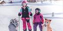 children in the children's department of Rauland ski center