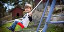 the playground at Hulfjell Gård