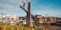 fløtningsmonument i Skien
