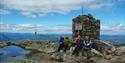 people at the top of Roan