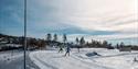 2 på langrennsløypa på Gautefall Biathlon