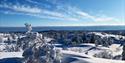 great winter landscape at Gautefall