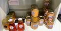 Honey sold at Holm Landhandel