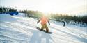 children snowboard at Rauland ski center