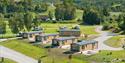 the cabins at First Camp Lunde