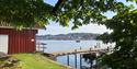 Langøya Hovedgård utsikt til Langesund