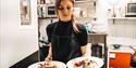 mat hos EYDE Bar & Restaurant i Notodden