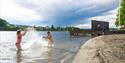 children swimming at the Osebakken swimming pool