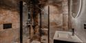 bath at Raudnes Panorama at Nisser Cabin Village and Camping