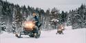 snowmobile trip with Rauland Adventure
